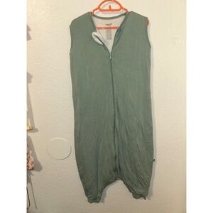Kyte Baby Sage Green Bamboo Sleep Bag Walker 1.0 TOG Size Large Wearable Blanket